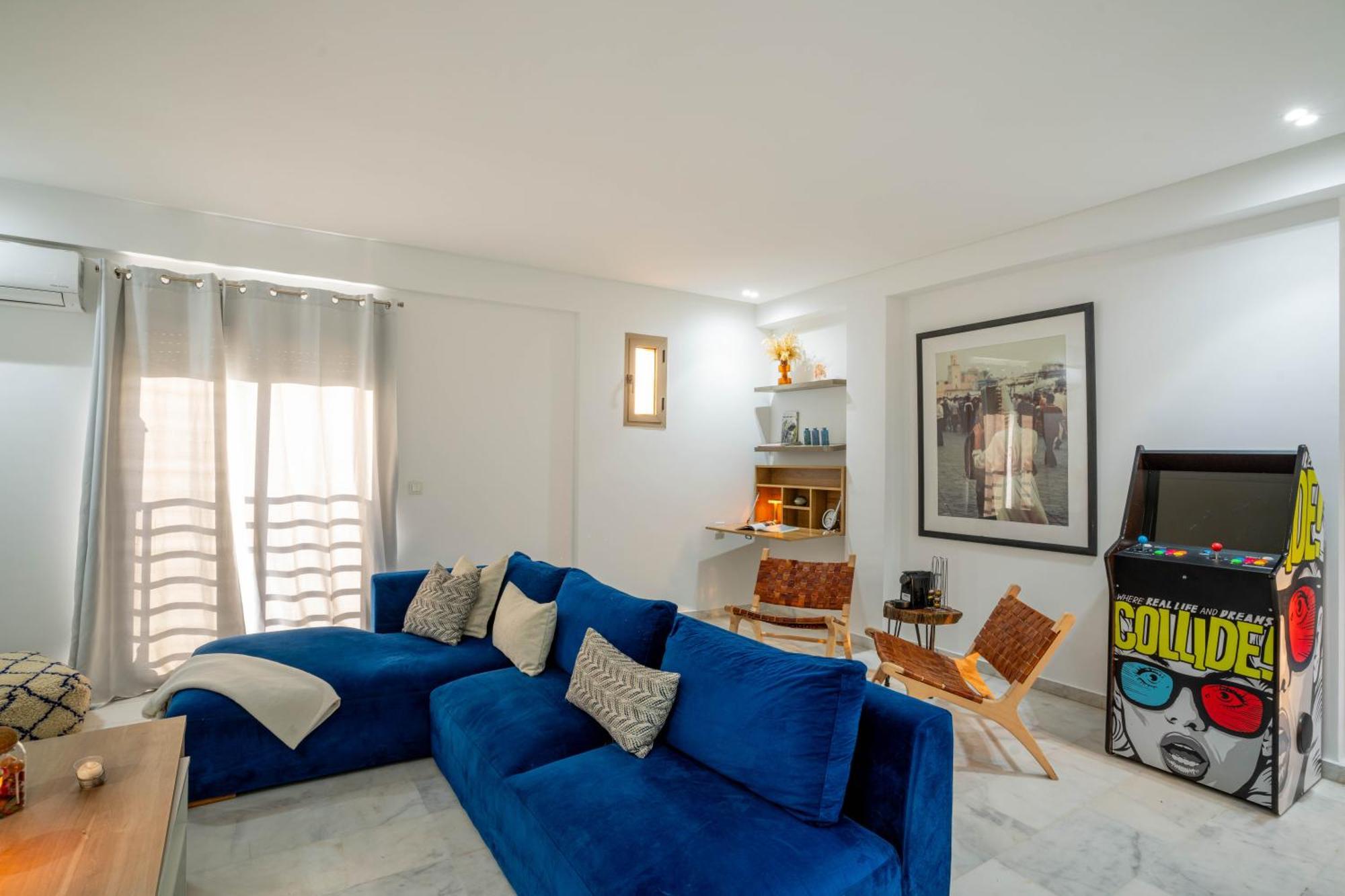 New ! Unique Equipped Flat In The Heart Of Marrakech Apartment Маракеш Екстериор снимка