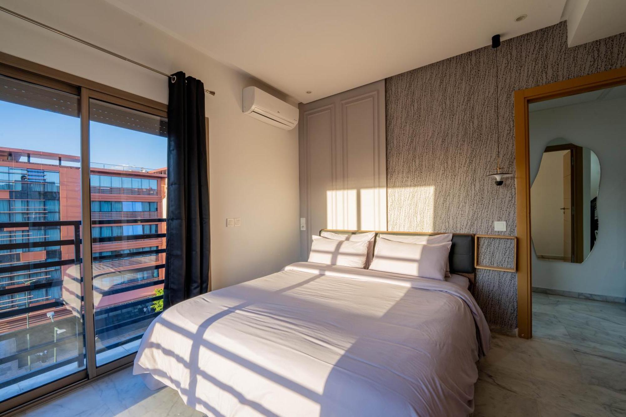 New ! Unique Equipped Flat In The Heart Of Marrakech Apartment Маракеш Екстериор снимка